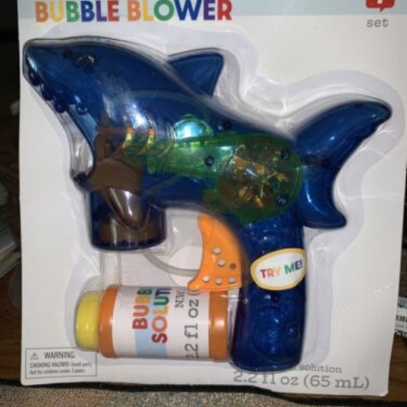 NIB Lot of 2 Bubble Blowers. Flamingo and Shark. Brand New. - Picture 2 of 2